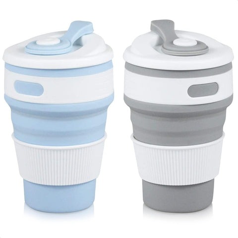 2 Pack Collapsible Coffee Cup - Reusable